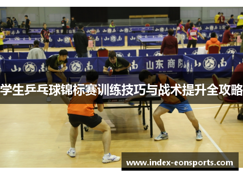 学生乒乓球锦标赛训练技巧与战术提升全攻略
